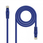 Nanocable Cable de red latiguillo RJ45 LSZH Cat.6A UTP AWG24, Azul, 2.0m - imagen 1