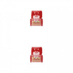 Nanocable Cable de red latiguillo RJ45 LSZH Cat.6A UTP AWG24, Rojo, 2.0m - imagen 3