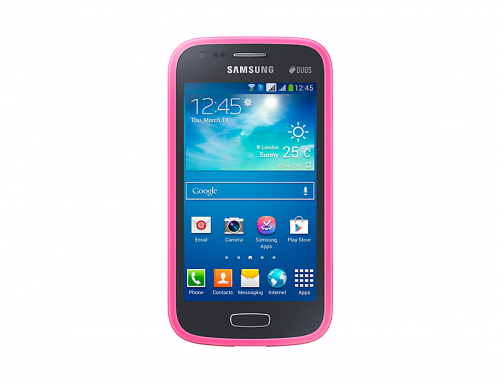 Samsung Funda para Teléfono Móvil EF-PS727B Rosa Compatible con Galaxy Ace 3 - imagen 2