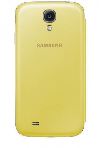 Samsung Funda S View para Galaxy S4 Amarillo Acceso Rápido a Notificaciones, Diseño Elegante - imagen 2