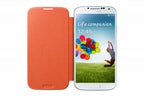 Samsung Funda Flip Cover Galaxy S4 Protección Elegante Color Naranja - imagen 2