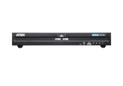 Imagen de Aten CS1182H interruptor KVM Montaje en rack Negro