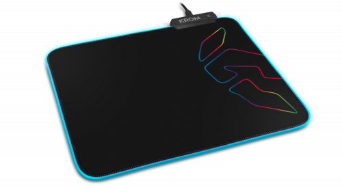 Krom Knout RGB Negro Alfombrilla de ratón para juegos - imagen 1