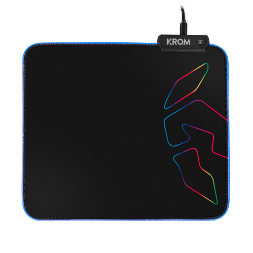 Krom Knout RGB Negro Alfombrilla de ratón para juegos - imagen 3