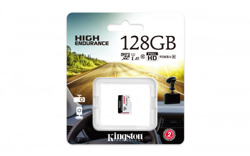 Kingston Technology High Endurance memoria flash 128 GB MicroSD Clase 10 UHS-I - imagen 3
