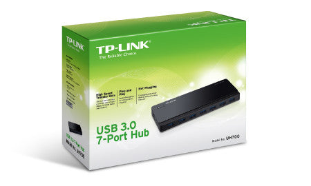 TP-LINK UH700 USB 3.2 Gen 1 (3.1 Gen 1) Micro-B 5000 Mbit/s Negro - imagen 3