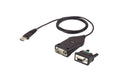 Imagen de Aten UC485 adaptador de cable USB A DB-9 Negro