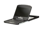 Aten CL3700NW consola de rack 47 cm (18.5") 1920 x 1080 Pixeles Metal, De plástico Negro 1U - imagen 2