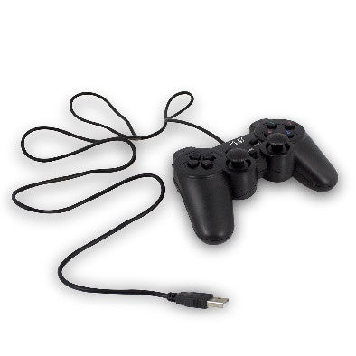Ewent Play PL3330 mando y volante Gamepad PC Analógico/Digital USB 2.0 Negro - imagen 1