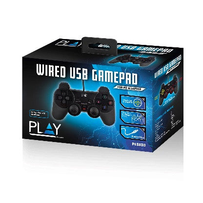 Ewent Play PL3330 mando y volante Gamepad PC Analógico/Digital USB 2.0 Negro - imagen 3