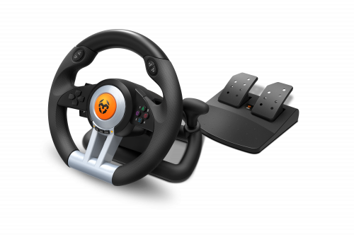 KROM VOLANTE + PEDALES K-WHEEL MULTI-PLATAFORMA - imagen 2
