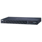 Imagen de Aten PE8208G unidad de distribución de energía (PDU) 1U Negro 8 salidas AC