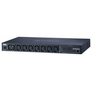 Imagen de Aten PE6208G unidad de distribución de energía (PDU) 1U Negro 8 salidas AC