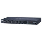 Imagen de Aten PE6208G unidad de distribución de energía (PDU) 1U Negro 8 salidas AC