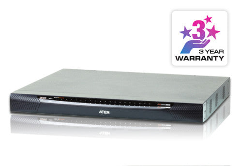 Aten KN2140VA-AX-G interruptor KVM Montaje en rack Negro, Gris - imagen 2