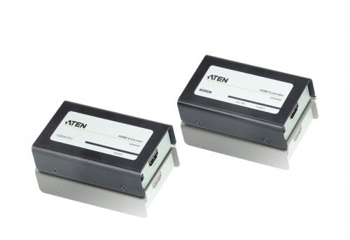 Imagen de Aten VE800A extensor audio/video Receptor AV Negro