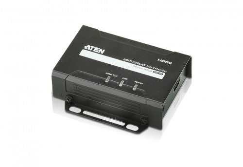 Aten VE801R extensor audio/video Receptor AV Negro