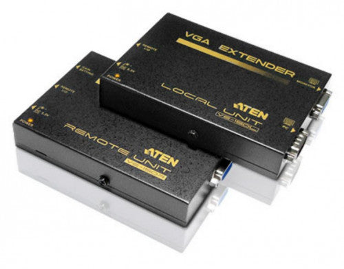 Imagen de Aten VE150A extensor audio/video Transmisor y receptor de señales AV Negro