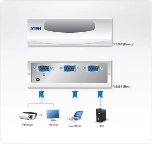 Aten VS291 interruptor de video VGA - imagen 3