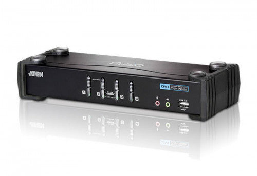 Aten CS1764A interruptor KVM Negro