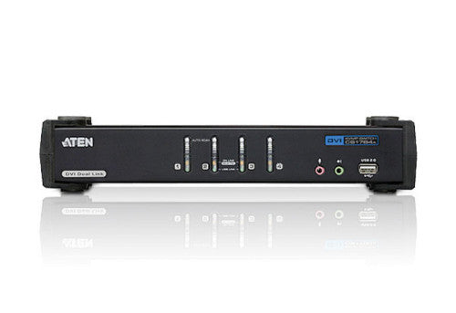 Aten CS1784A interruptor KVM Negro - imagen 2