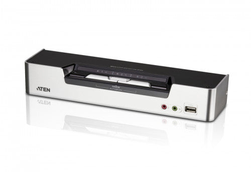 Imagen de Aten CS1642A interruptor KVM Montaje en rack Negro, Plata