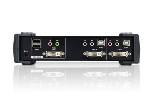 Aten CS1762A interruptor KVM Negro - imagen 2