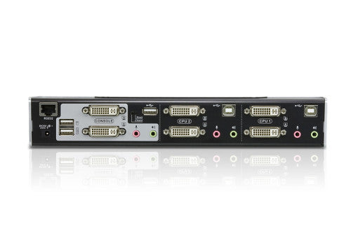 Aten CS1642A interruptor KVM Montaje en rack Negro, Plata - imagen 3