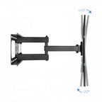 TooQ SOPORTE GIRATORIO E INCLINABLE PARA MONITOR / TV LCD, PLASMA DE 37-70, NEGRO - imagen 3