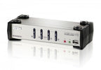 Imagen de Aten CS1734B interruptor KVM Plata