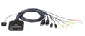 Imagen de Aten CS22DP interruptor KVM Negro