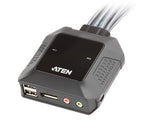 Aten CS22DP interruptor KVM Negro - imagen 2