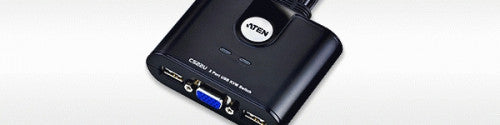 Aten CS22U interruptor KVM Negro - imagen 2