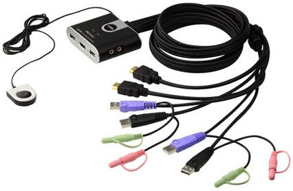Imagen de Aten CS692 interruptor KVM Negro