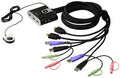 Imagen de Aten CS692 interruptor KVM Negro