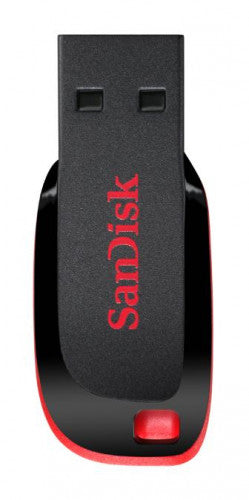 Sandisk Cruzer Blade unidad flash USB 128 GB USB tipo A 2.0 Negro, Rojo - imagen 2
