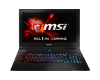 MSI Gaming GS60 2QD(Ghost Black edition)-641ES Portátil Negro 39,6 cm (15.6") 1920 x 1080 Pixeles 5ª generación de procesadores Intel® Core™ i7 16 GB DDR3L-SDRAM 1256 GB HDD+SSD NVIDIA® GeForce® GTX 965M Wi-Fi 5 (802.11ac) Windows 8.1 - imagen 1