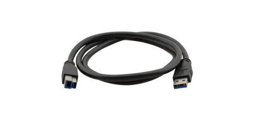 Kramer Electronics 3ft, USB3.0-A - USB3.0-B cable USB 0,9 m 3.2 Gen 1 (3.1 Gen 1) USB A USB B Negro