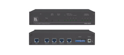 Kramer Electronics VM-4DT amplificador de línea de video Negro