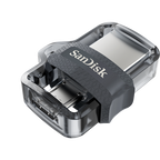 Sandisk Ultra Dual m3.0 unidad flash USB 64 GB USB Type-A / Micro-USB 3.2 Gen 1 (3.1 Gen 1) Negro, Plata, Transparente - imagen 3
