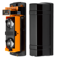 MARCA BLANCA AB-60 - Detector de barrera por infrarrojos - Cableado | 2 haces - Alcance máx. de detección 60 / 180 m - Alta capacidad de configuración - Tamper | Salida de relé | LED Display - Alimentación 12~24VDC/VAC - imagen 1
