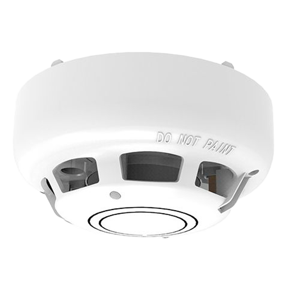 HOCHIKI ACC-EN(WHT) - Multisensor analógico - Incorpora elementos ópticos y térmicos. - LED gemelos permiten una visualización de 360° - Mecanismo de bloqueo (sensor a base) - Sensibilidad variable