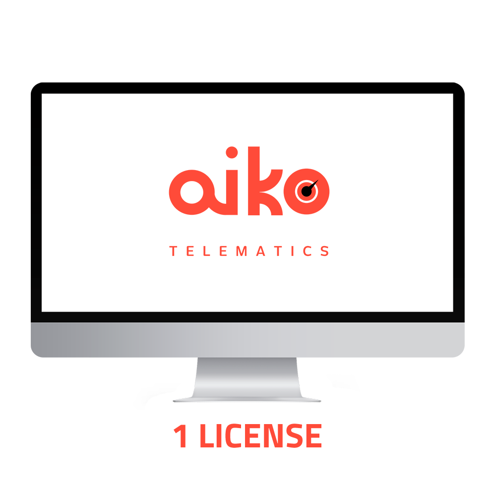 AIKO-LICENSE-12M - Licencia de gestión de flotas - Basado en Cloud | Pago anual - Licencia para 1 tracker - Control de rutas y activos - Monitorización en tiempo real - Aplicación móvil Aiko