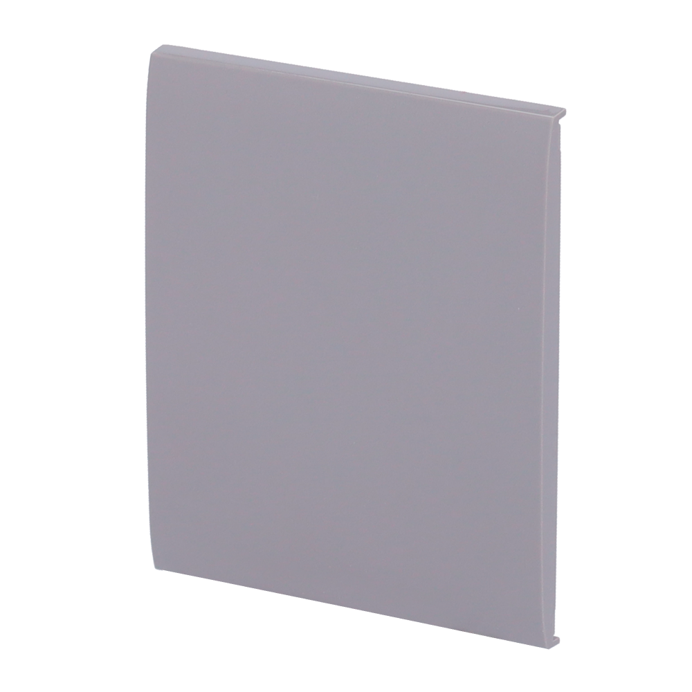 AJAX AJ-CENTERBUTTON-1G2W-GRE - Panel táctil para interruptor de luz simple - Compatible con AJ-LIGHTCORE-1G / -2W - Retroiluminación LED - Panel táctil central sin contacto - Color gris - Ajax - LightSwitch CenterButton - imagen 1