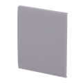 AJAX AJ-CENTERBUTTON-1G2W-GRE - Panel táctil para interruptor de luz simple - Compatible con AJ-LIGHTCORE-1G / -2W - Retroiluminación LED - Panel táctil central sin contacto - Color gris - Ajax - LightSwitch CenterButton - imagen 1
