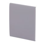 AJAX AJ-CENTERBUTTON-1G2W-GRE - Panel táctil para interruptor de luz simple - Compatible con AJ-LIGHTCORE-1G / -2W - Retroiluminación LED - Panel táctil central sin contacto - Color gris - Ajax - LightSwitch CenterButton - imagen 1