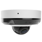 AJAX AJ-DOMECAM-MINI-5-0400-HL-W - Cámara IP 5 Megapixel Ajax - 1/2.8" Progressive Scan CMOS - Lente 4 mm, Ranura MicroSD hasta 256GB - IR15m | Luz Blanca 15 m | PoE 802.3at/af - Con Inteligencia Artificial - Color blanco - imagen 1