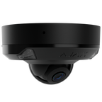 AJAX AJ-DOMECAM-MINI-5-HL-B - Cámara IP 5 Megapixel Ajax - 1/2.8" Progressive Scan CMOS - Lente 2.8 mm, Ranura MicroSD hasta 256GB - IR15m | Luz Blanca 15 m | PoE 802.3at/af - Con Inteligencia Artificial - Color negro - imagen 1