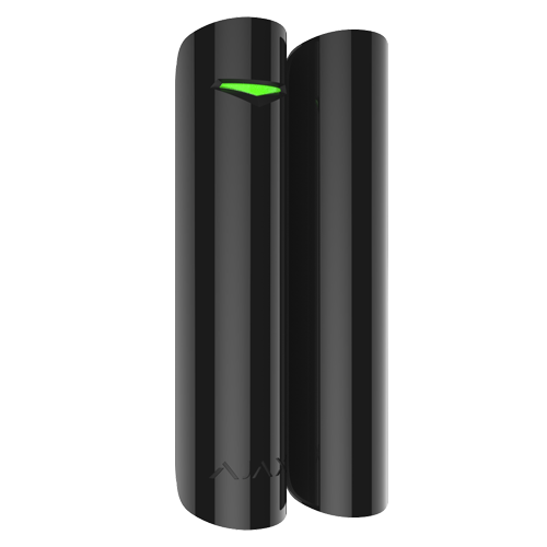 AJAX AJ-DOORPROTECT-B - Contacto magnético puerta/ventana - Grado 2 - Inalámbrico 868 MHz Jeweller - Indicador LED y antena interna - Entrada cableada / Tamper antisabotaje - Alcance hasta 1200 m - Alimentación 1 pila CR123A 3.0 V (incluida) - imagen 1