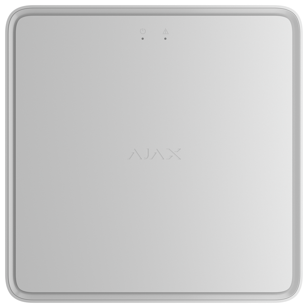 AJAX AJ-EN54-FIREREX-W - Repetidor inalámbrico certificado EN54 - Hasta 5 repetidores - Transmisión de eventos conforme a EN 54-21 - Configuración y gestión remotas con apps Ajax - Batería AJ-EN54-INTERNALBATTERY (no incluida) - Hasta 1.800 m de alcance d - imagen 1